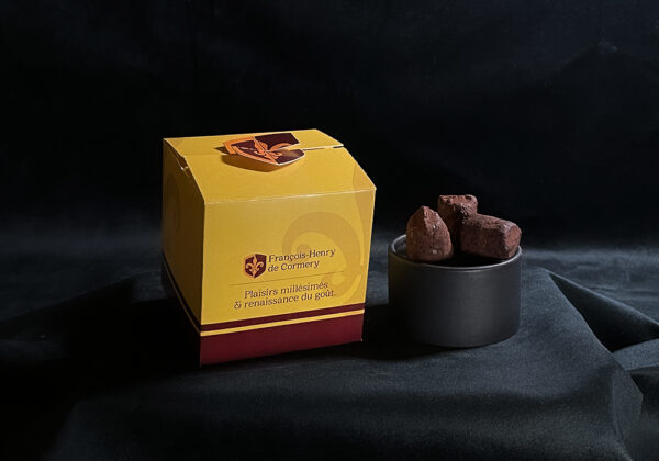 truffes bio au chocolat noir